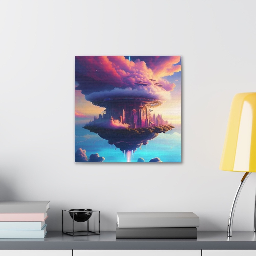 City in the Sky Canvas Print